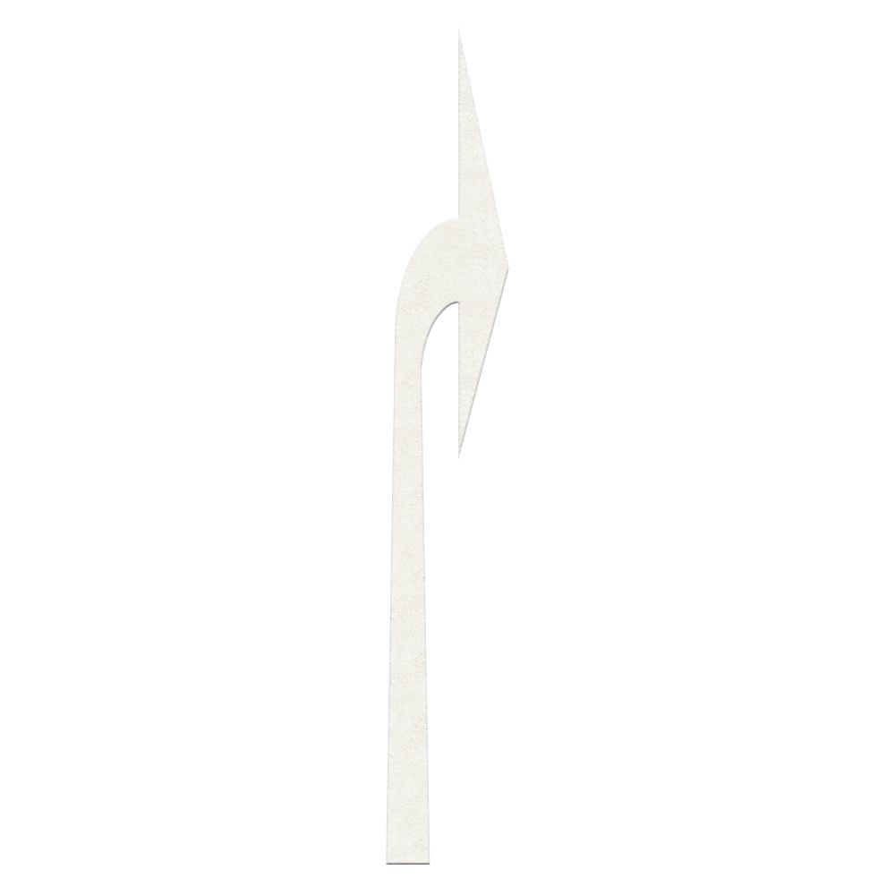 PREMARK Thermoplastik, Abbiegepfeil rechts, gem. RMS, weiß, 2,5 m