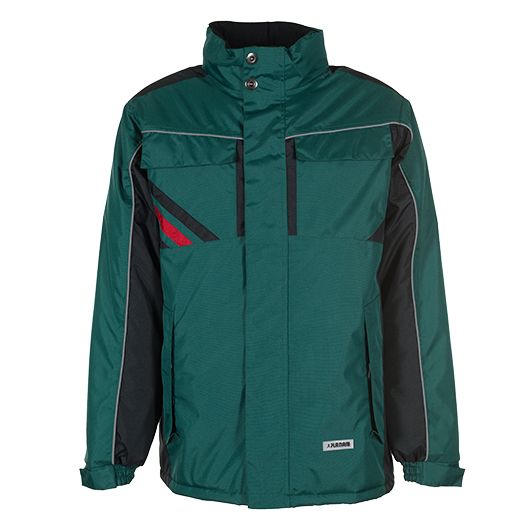 Planam Highline Outdoor Winterjacke, 2305, grün, Größe 5XL