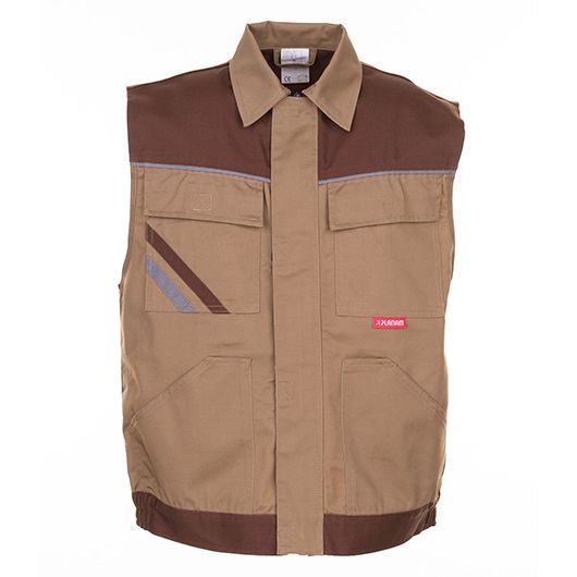 Planam Highline Weste, 2364, braun