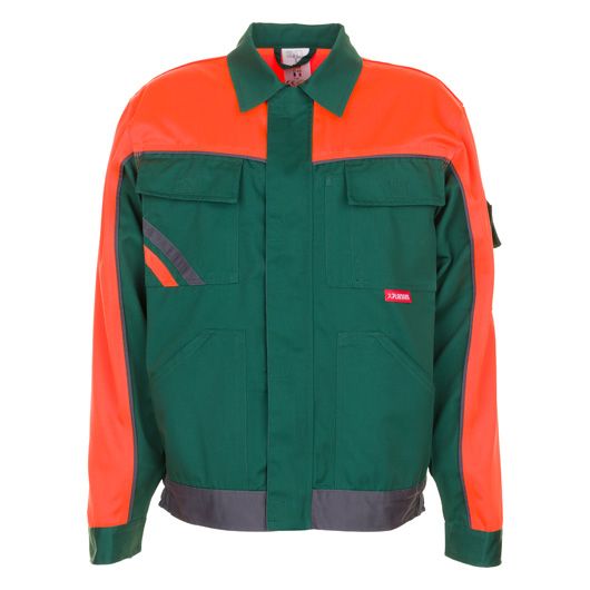 Planam Visline V1 Bundjacke, 2412, grün/orange, Größe 46