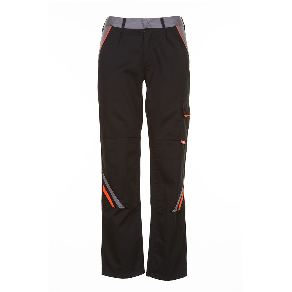 Planam Visline Bundhose, 2421, schwarz/orange, Größe 24 - 118