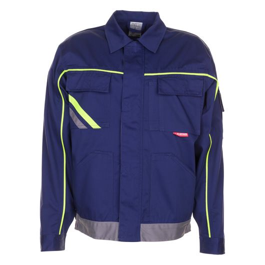 Planam Visline V2 Bundjacke, 2483, blau/gelb, Größe 54