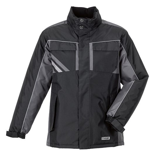 Planam Highline Outdoor Winterjacke, 2720, schwarz/grau,Größe XXXL