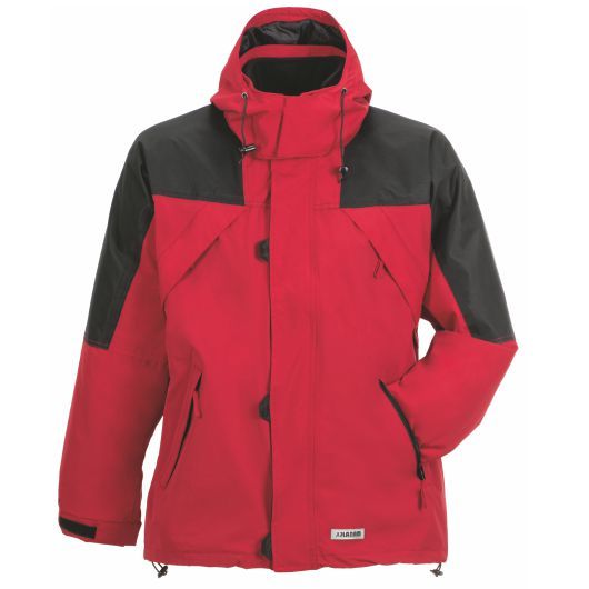 Planam Outdoor Redwood Jacke 2-in-1, 3140, rot/schwarz, Größe XL
