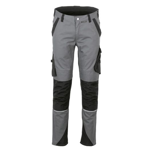 Planam Norit Bundhose Herren, 6401, grau/schwarz, Größe 44