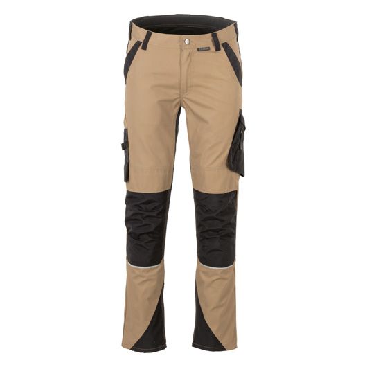 Planam Norit Bundhose Herren, 6403, braun/schwarz, Größe 42