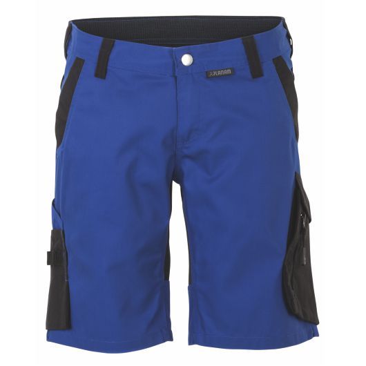 Planam Norit Shorts Damen, 6462, blau/schwarz, Größe S