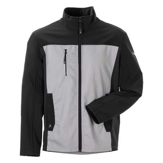 Planam Norit Hybridjacke Herren, 6506, hellgrau/schwarz, Größe 94