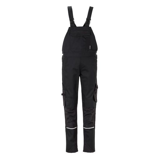 Planam Norit Latzhose Damen, 6530, schwarz