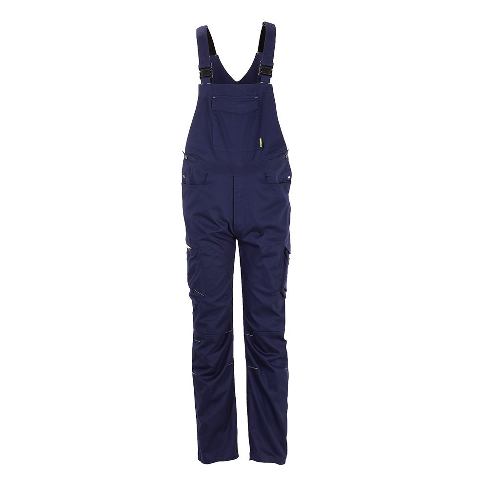 PLANAM Stretchline Latzhose, Herren, 6622, dunkelblau, Größe 64