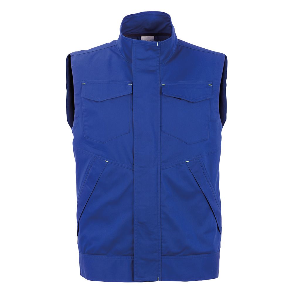 PLANAM Stretchline Weste, Herren, 6633, blau, Größe XS - 4XL