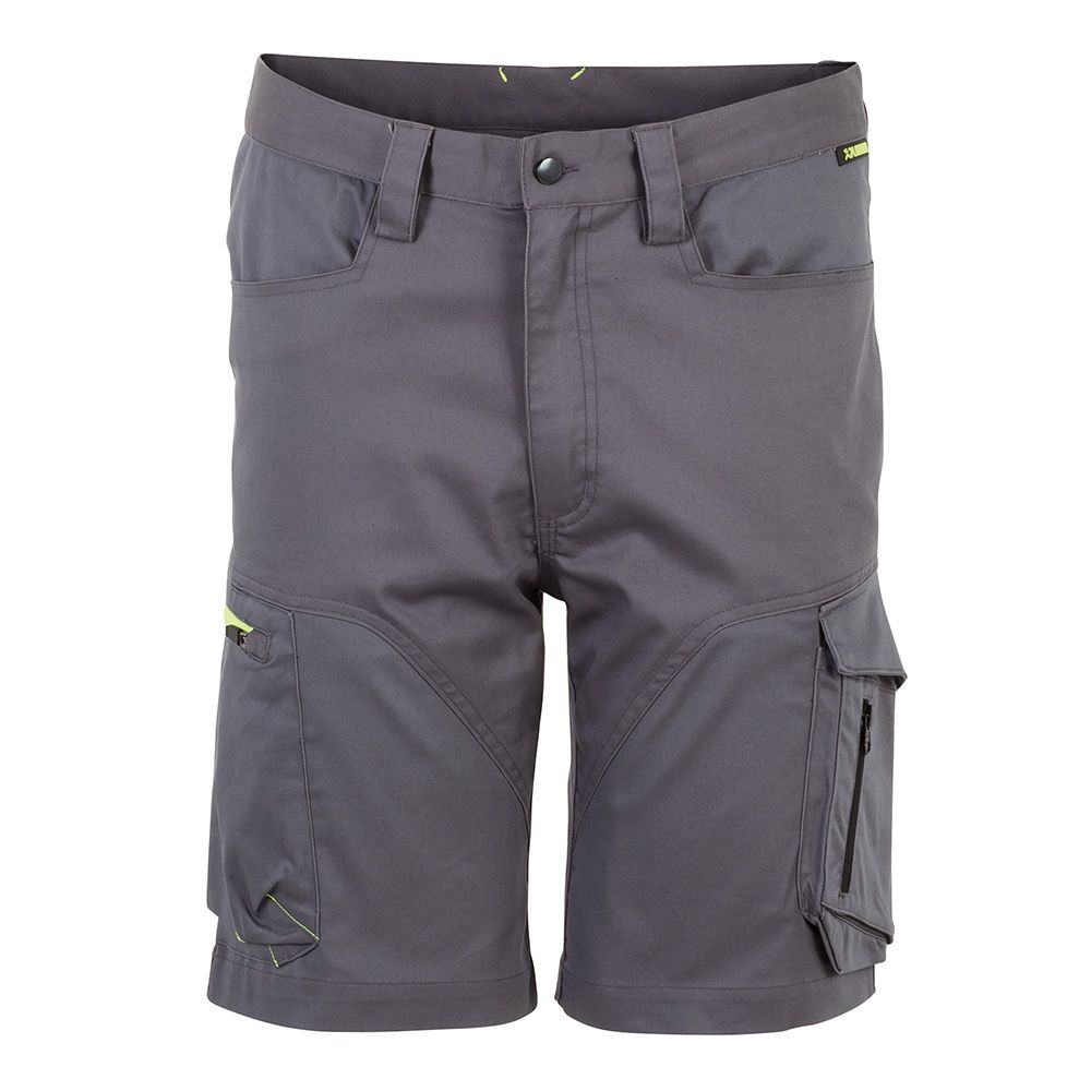 PLANAM Stretchline Shorts, Herren, 6641, grau, Größe XS - 4XL