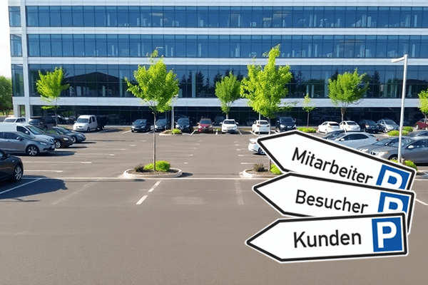 Mitarbeiter- oder Kundenparkplatz: So gelingt die Planung und Umsetzung