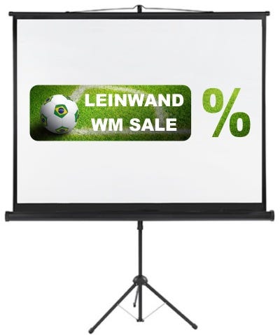 Anpfiff zum großen brewes WM-Leinwand-Sale