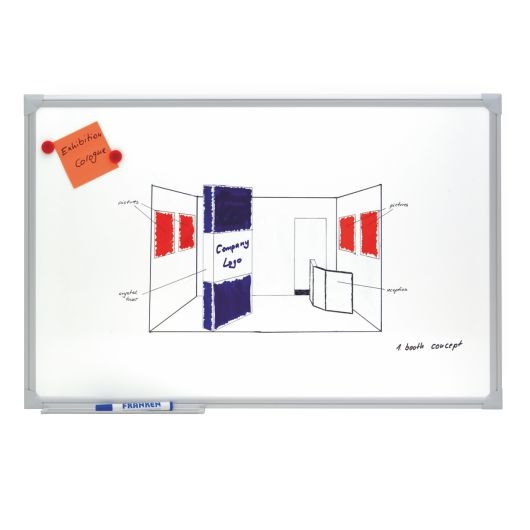 Whiteboard magnetisch