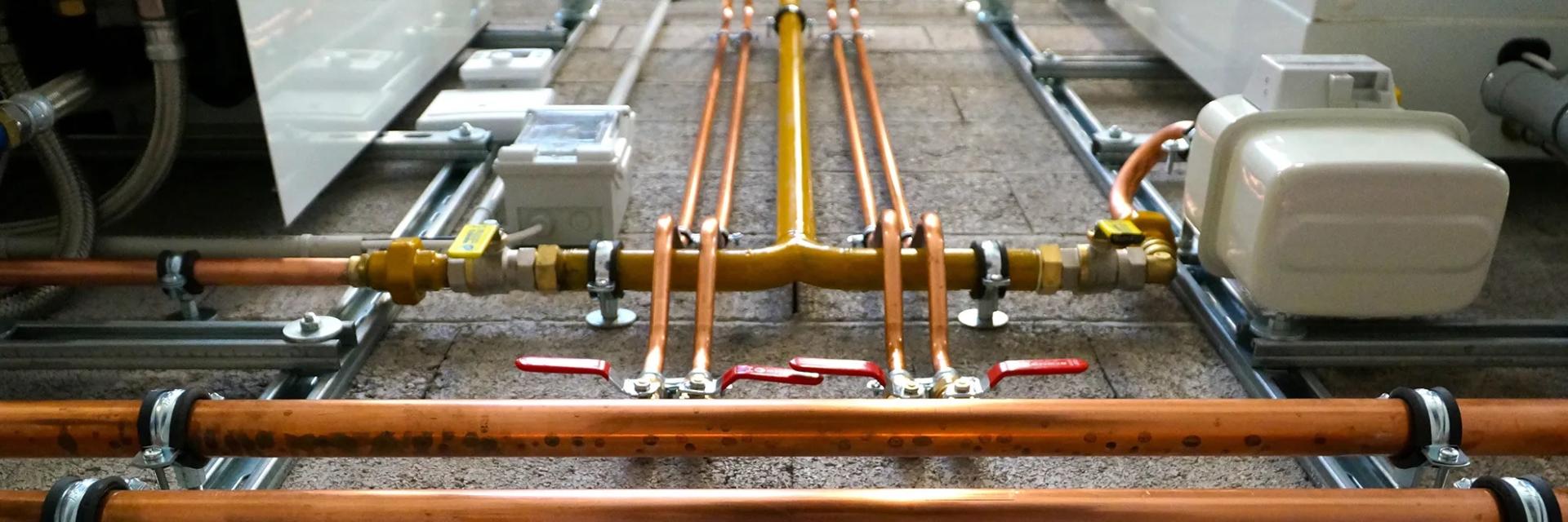 Prüfung der Dichtigkeit von Gasheizungsleitungen