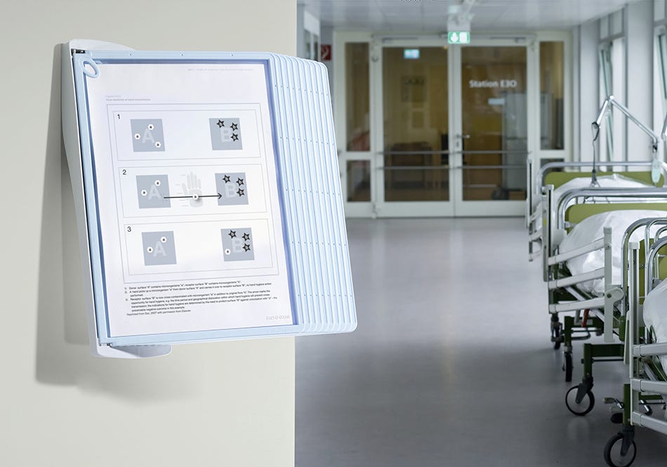 Verbreiten Sie Informationen, keine Bakterien!