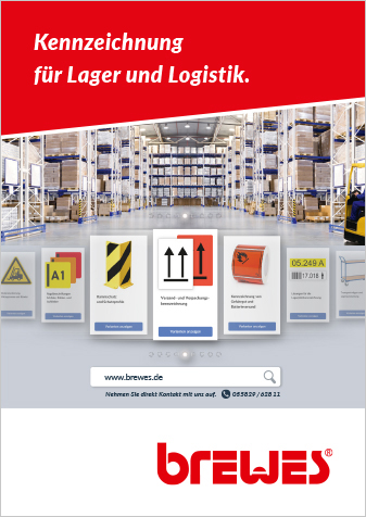 Broschüre Kennzeichnungen für Lager und Logistik Broschüre Kennzeichnungen für Lager und Logistik