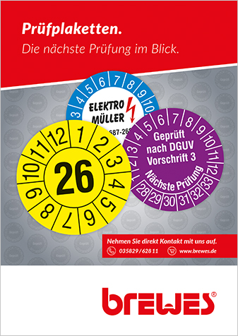 Broschüre Prüfplaketten