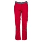 Planam Highline Bundhose Damen, schiefer/schwarz/rot, Größe 34 - 54