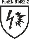Piktogramm - FprEN 61482-2 Schutz vor den thermischen Gefahren eines elektrischen Lichtbogens