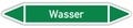 Rohrleitungskennzeichen Wasser nach DIN 2403, 