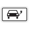 Zusatzzeichen - Elektrisch betriebene Fahrzeuge