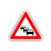 Gefahrzeichen - Warnung vor Stau