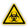 Warnschild, Warnung vor Biogefährdung, ISO 7010